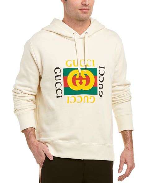 white gucci hoodie|gucci oversized hoodie.